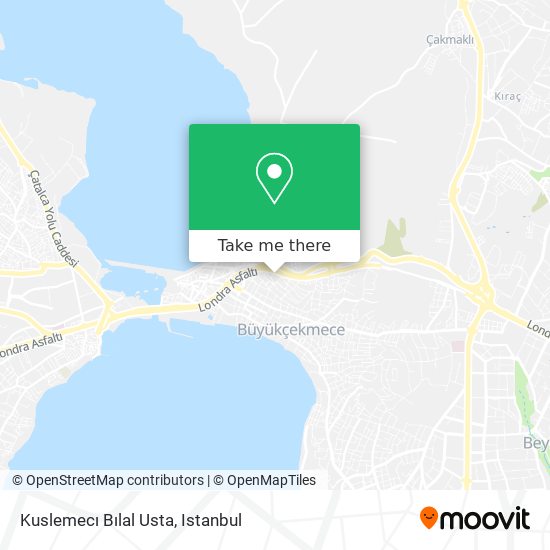 Kuslemecı Bılal Usta map