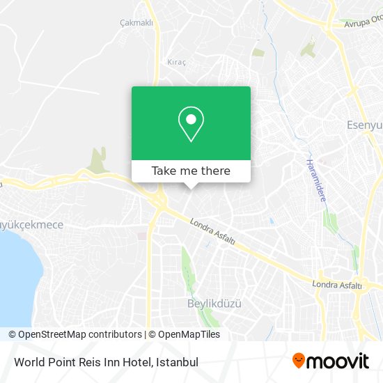 World Point Reis Inn Hotel map