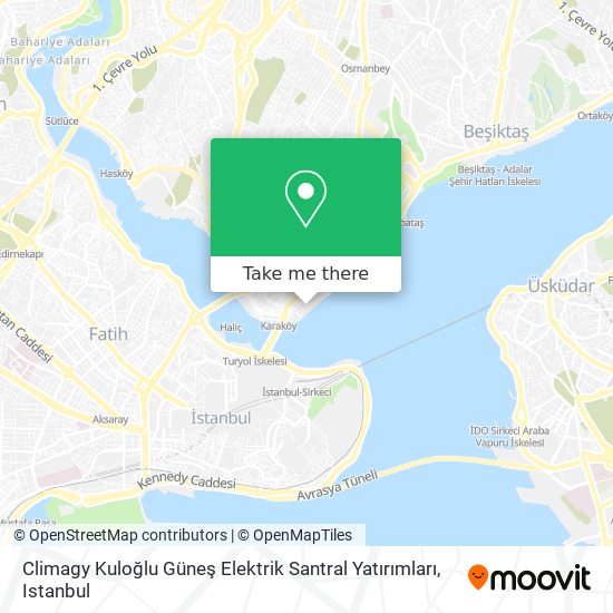 Climagy Kuloğlu Güneş Elektrik Santral Yatırımları map