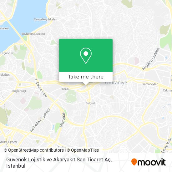 Güvenok Lojistik ve Akaryakıt San Ticaret Aş map