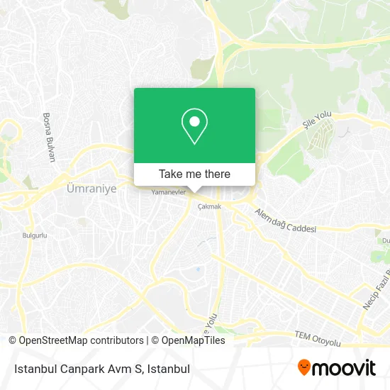 Istanbul Canpark Avm S map