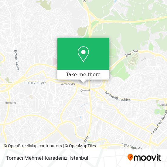 Tornacı Mehmet Karadeniz map