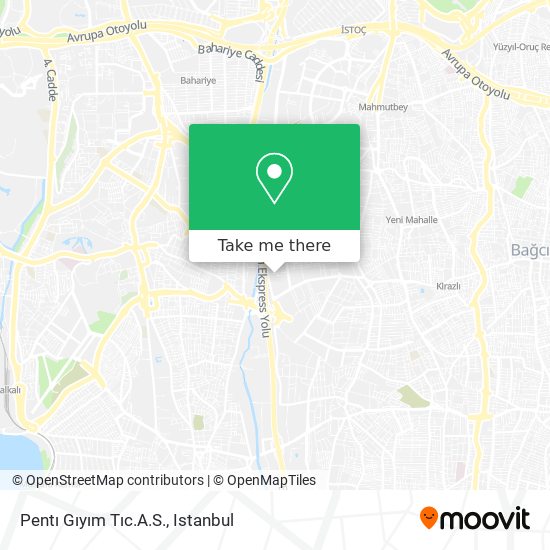 Pentı Gıyım Tıc.A.S. map