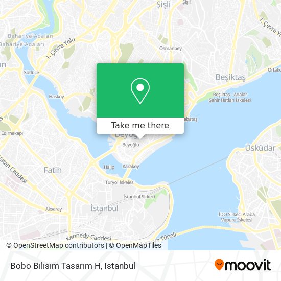 Bobo Bılısım Tasarım H map