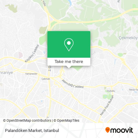 Palandöken Market map
