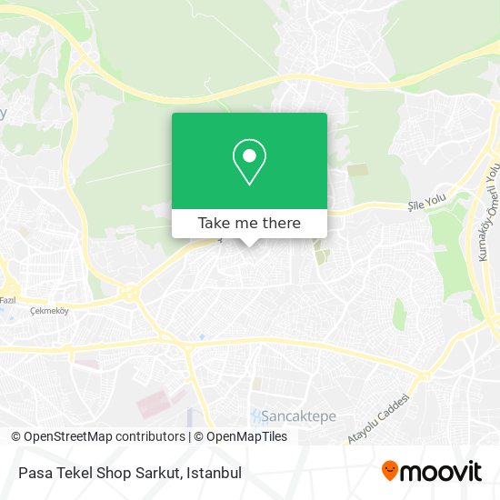 Pasa Tekel Shop Sarkut map