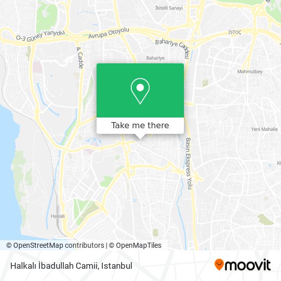 Halkalı İbadullah Camii map