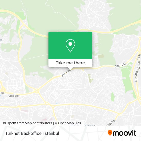 Türknet Backoffice map