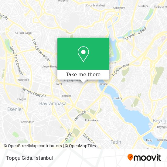 Topçu Gıda map