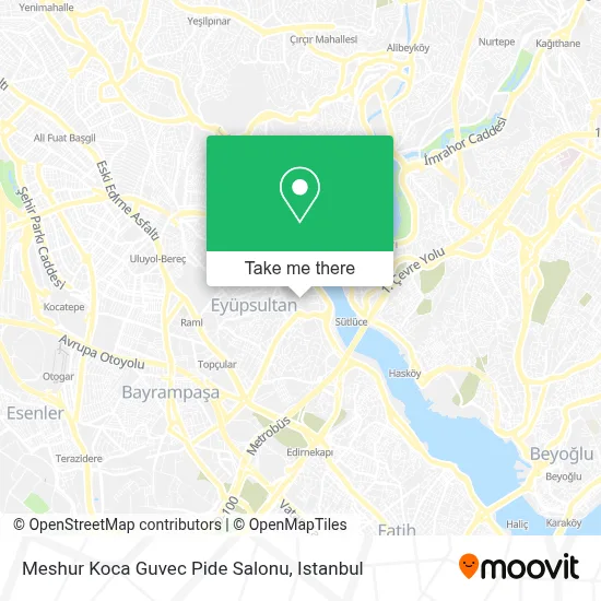Meshur Koca Guvec Pide Salonu map