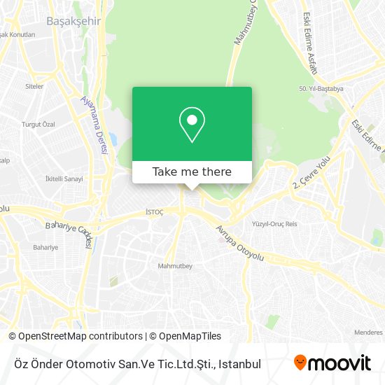 Öz Önder Otomotiv San.Ve Tic.Ltd.Şti. map