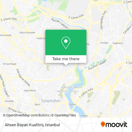Ahsen Bayan Kuaförü map