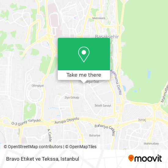 Bravo Etıket ve Tekssa map