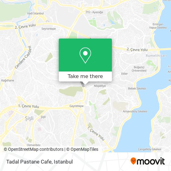 Tadal Pastane Cafe map