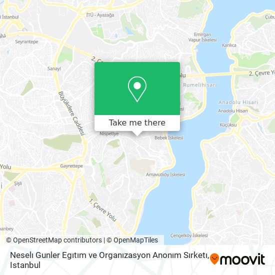 Neselı Gunler Egıtım ve Organızasyon Anonım Sırketı map