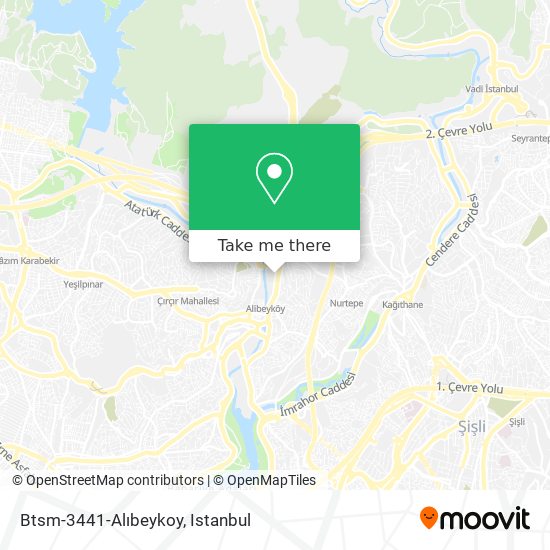 Btsm-3441-Alıbeykoy map