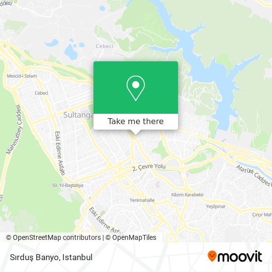 Sırduş Banyo map