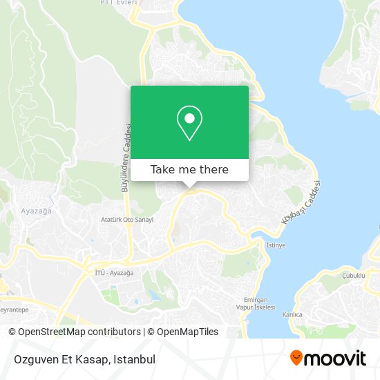 Ozguven Et Kasap map