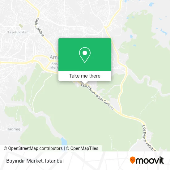 Bayındır Market map