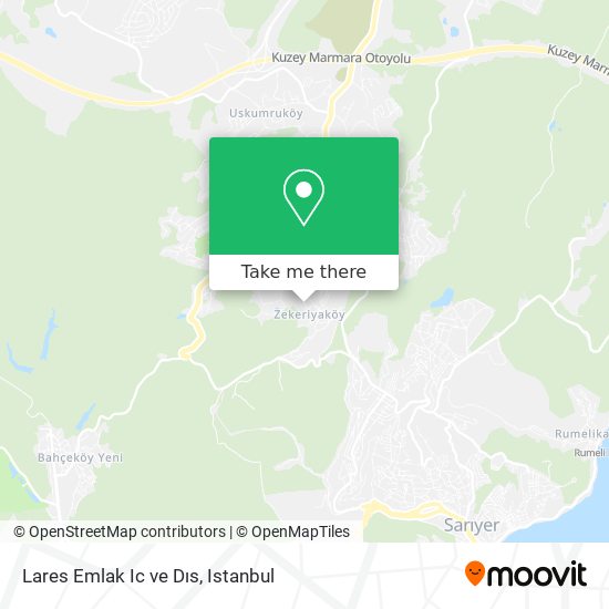 Lares Emlak Ic ve Dıs map
