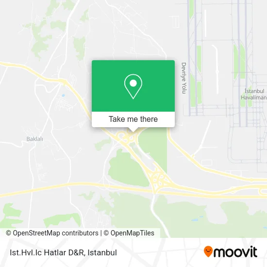 Ist.Hvl.Ic Hatlar D&R map