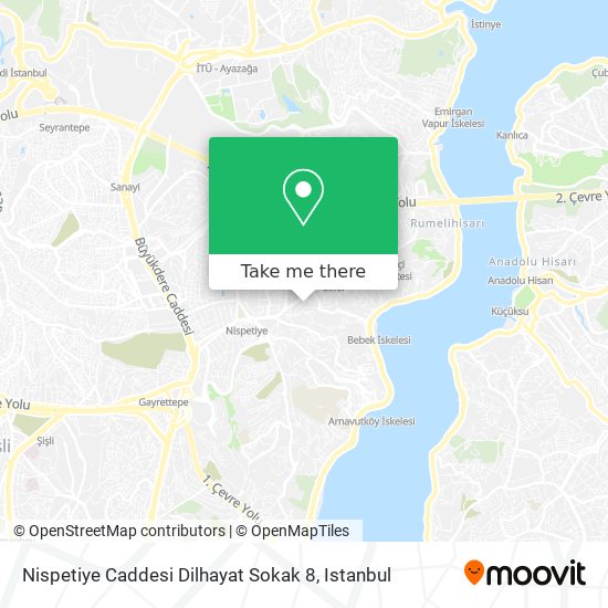 Nispetiye Caddesi Dilhayat Sokak 8 map