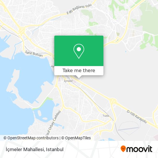 İçmeler Mahallesi map