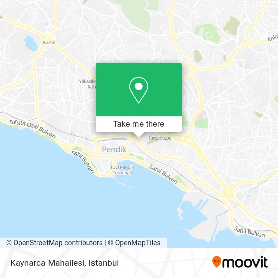 Kaynarca Mahallesi map