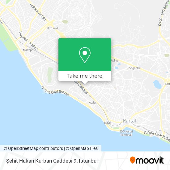 Şehit Hakan Kurban Caddesi 9 map