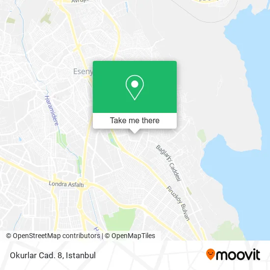 Okurlar Cad. 8 map
