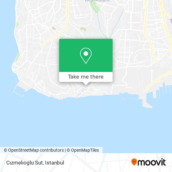 Cızmelıoglu Sut map
