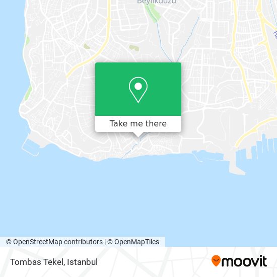 Tombas Tekel map