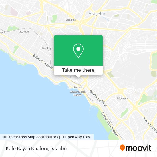 Kafe Bayan Kuaförü map