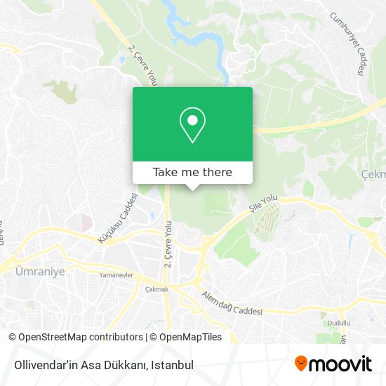 Ollivendar'in Asa Dükkanı map