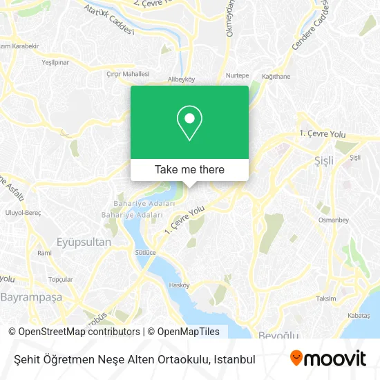 Şehit Öğretmen Neşe Alten Ortaokulu map