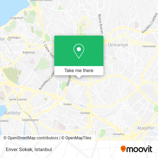 Enver Sokak map