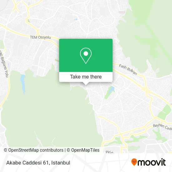 Akabe Caddesi 61 map