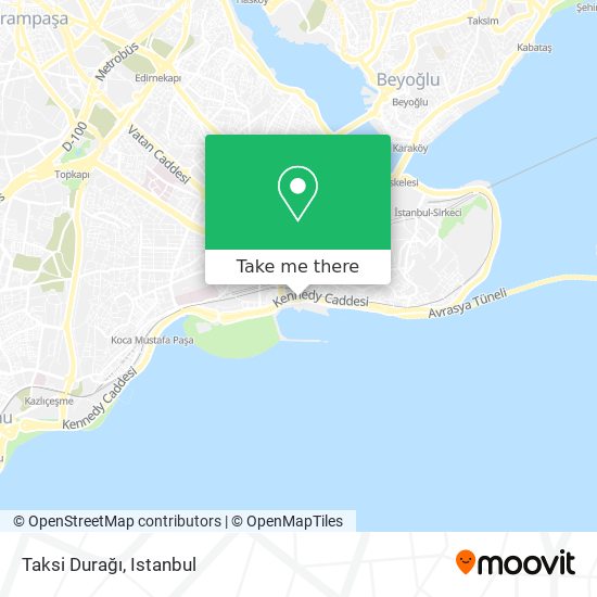 Taksi Durağı map