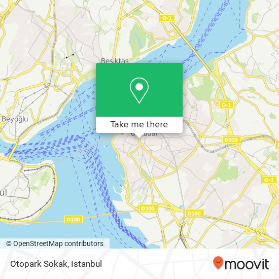 Otopark Sokak map