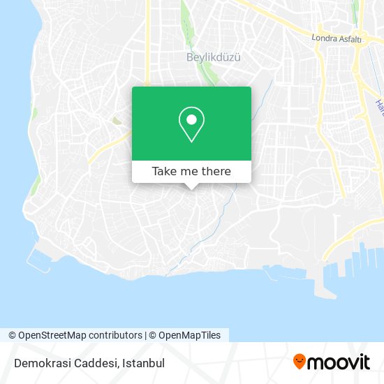 Demokrasi Caddesi map