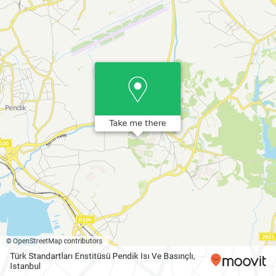 Türk Standartları Enstitüsü Pendik Isı Ve Basınçlı map