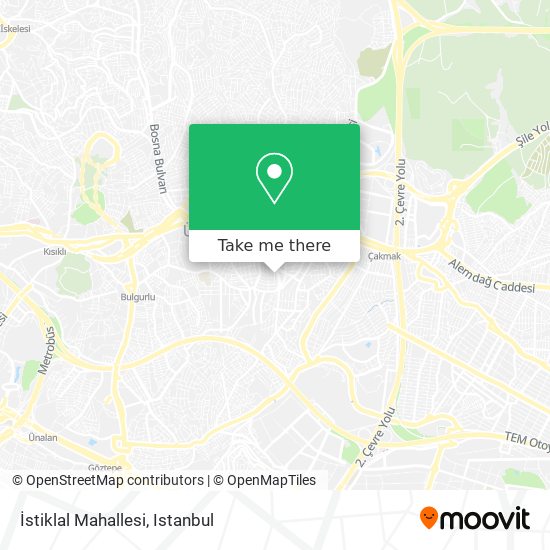 İstiklal Mahallesi map