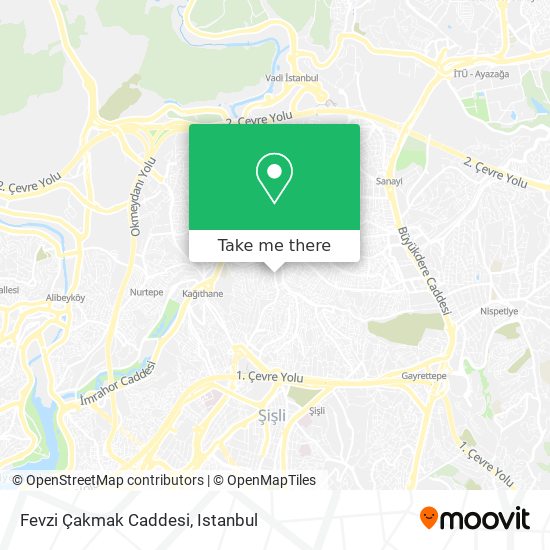 Fevzi Çakmak Caddesi map