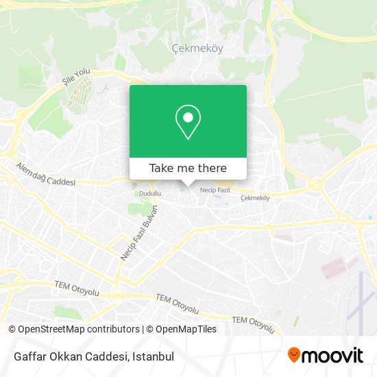 Gaffar Okkan Caddesi map