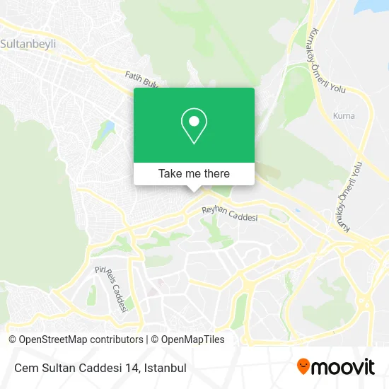 Cem Sultan Caddesi 14 map