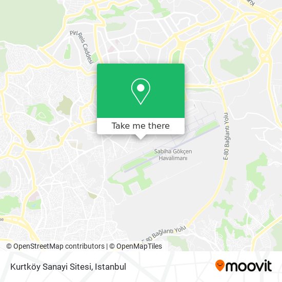 Kurtköy Sanayi Sitesi map