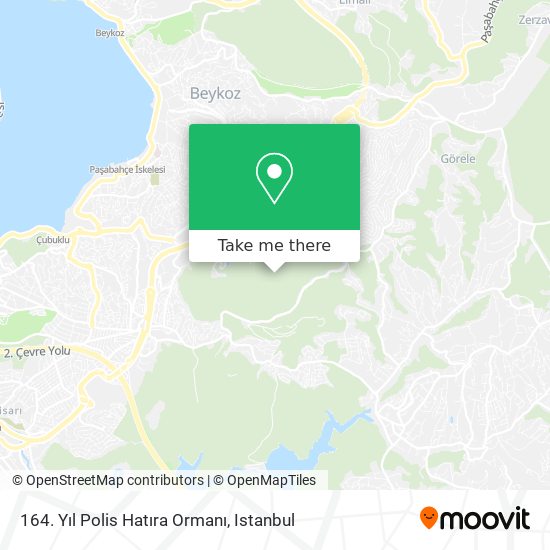 164. Yıl Polis Hatıra Ormanı map