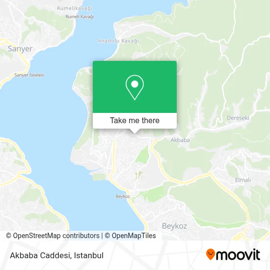 Akbaba Caddesi map