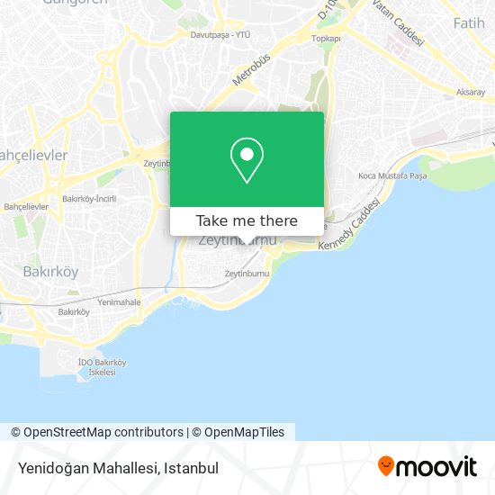 Yenidoğan Mahallesi map