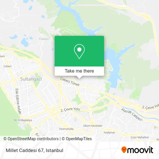 Millet Caddesi 67 map